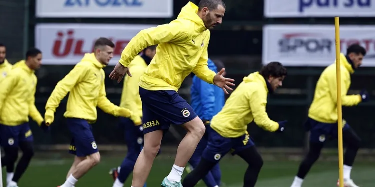 Bonucci, Fenerbahçe ile ilk antrenmanına çıktı