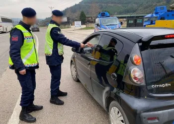 Bursa’da jandarmadan “Huzur ve Güven” uygulaması