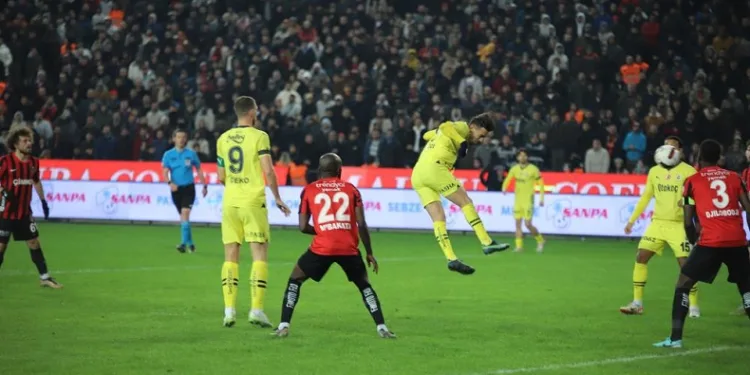 Trendyol Süper Lig: Gaziantep FK: 0 – Fenerbahçe: 1