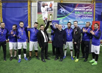 Kütahya’da Birimler Arası Halı Saha Futbol Turnuvası düzenlendi