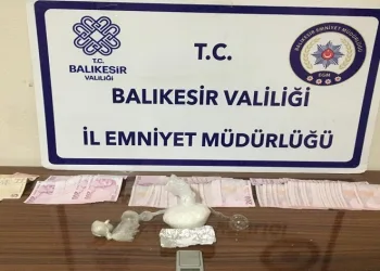 Gönen’de uyuşturucu operasyonu 2 gözaltı