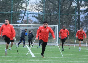 Türkiye Ampute Milli Futbol Takımı Yalova’da kampa girdi