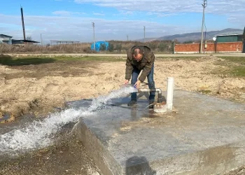 Salihli’nin Pazarköy Mahallesi içme suyuna kavuştu