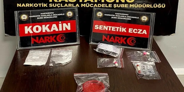Kastamonu’da uyuşturucu operasyonu: 2 gözaltı