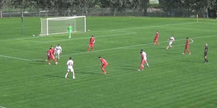 Genç milliler hazırlık maçında 2-2 berabere kaldı