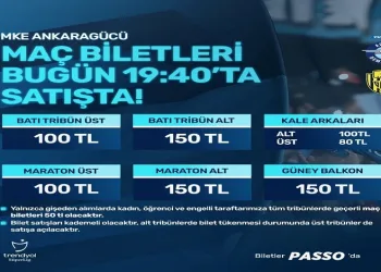 Adana Demirspor – MKE Ankaragücü maçının biletleri satışa çıkıyor