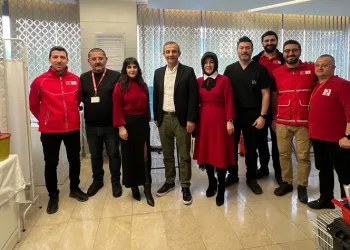 Hastanede kan bağışı etkinliği
