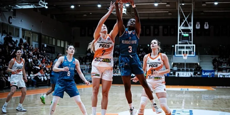 EuroCup Women: NKA Pecs Üniversitesi: 72 – Melikgazi Kayseri Basketbol: 70