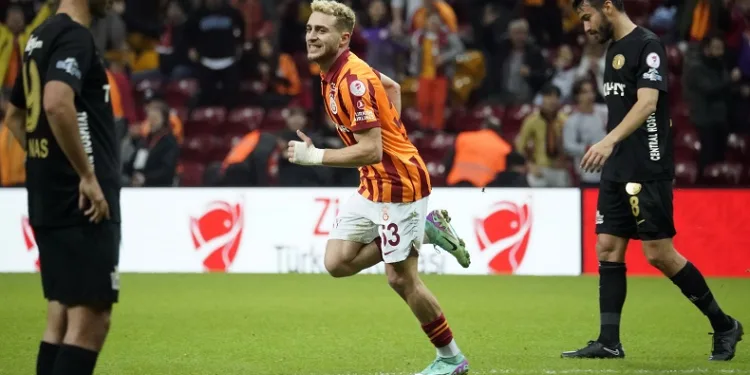 Barış Alper Yılmaz bu sezonki ilk gol sevincini yaşadı