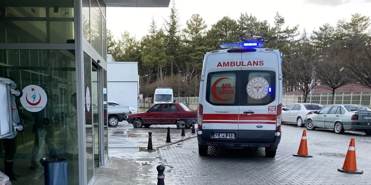 Konya’da trafik kazası: 1 yaralı