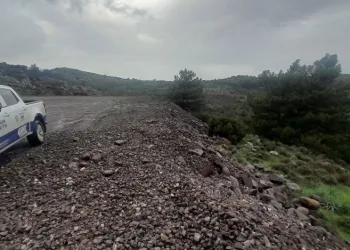 Zabıta ekipleri hafriyat denetiminde
