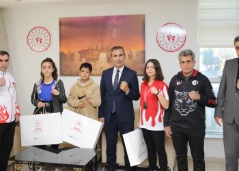 Adıyamanlı sporcular altın madalyaya doydu