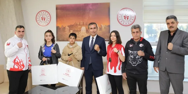 Adıyamanlı sporcular altın madalyaya doydu