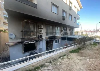 Didim’deki yangın korkuttu