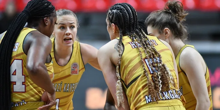 Melikgazi Kayseri Basketbol 8. galibiyetini aldı