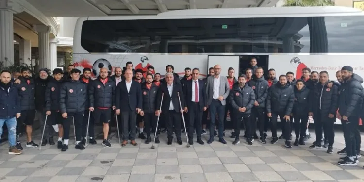 Ampute Futbol Milli Takımı’nın Yalova kampı sona erdi