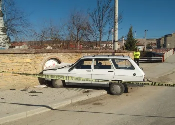 Hisarcık’ta trafik kazası: 1 yaralı