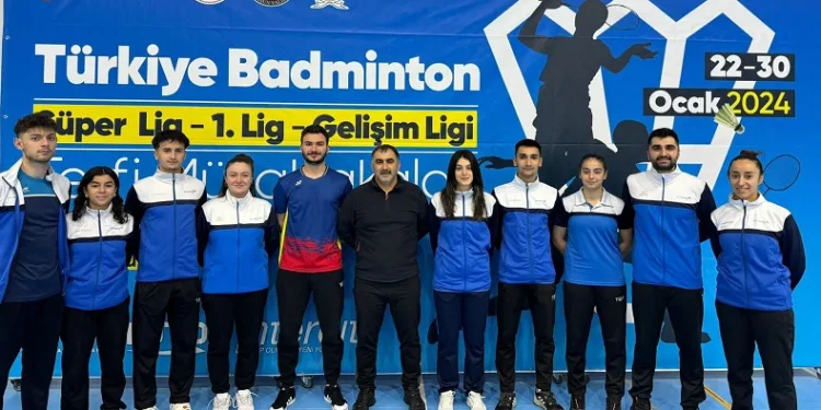 Erzincan’ın 2 kulübü Badminton Süper Ligine yükseldi