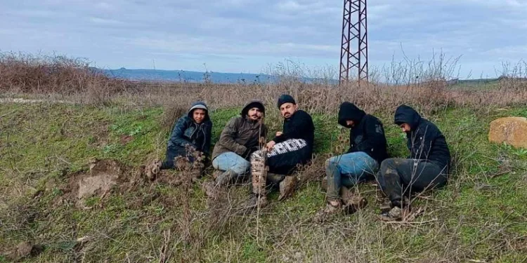 Edirne’de 21 kaçak göçmen yakalandı
