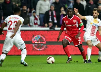 Trendyol Süper Lig: Samsunspor: 2 – Kayserispor: 0