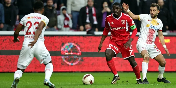Trendyol Süper Lig: Samsunspor: 2 – Kayserispor: 0