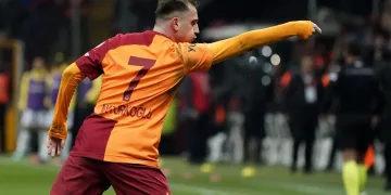 Kerem Aktürkoğlu bu sezonki 12. golünü kaydetti