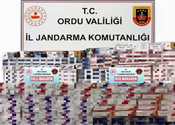 Ordu’da kaçak tütün mamulleri operasyonu