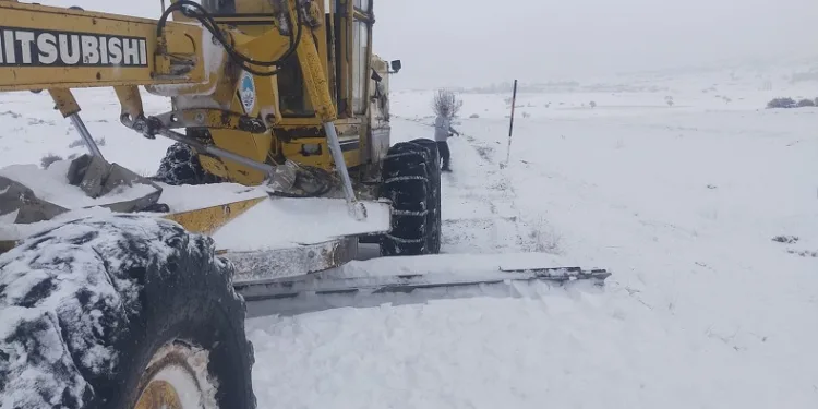 Kayseri’de kapanan 139 yol ulaşıma açıldı