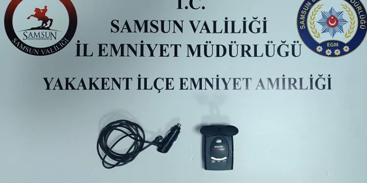 Radar tespit cihazı ile yakalanan sürücüye 12 bin 977 lira ceza