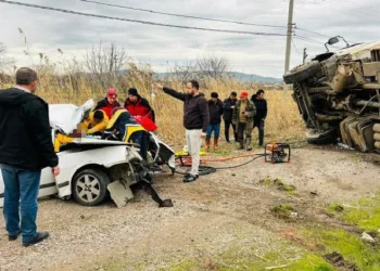 Gönen’de ölümlü trafik kazası
