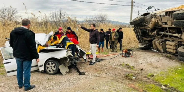 Gönen’de ölümlü trafik kazası