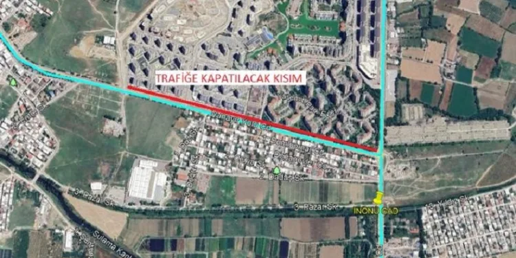 Bursa’da İnönü Caddesi’ne trafik düzenlemesi