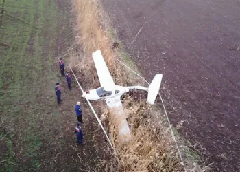 Bursa’da son mezuniyet uçuşunda ölümden döndü
