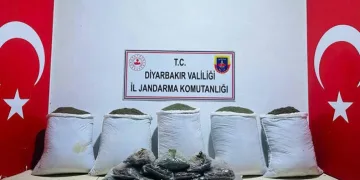 Diyarbakır’da 160 kilo esrar ele geçirildi