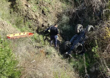 ATV, 15 metreden uçtu: 1 ölü