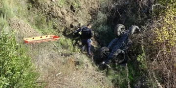 ATV, 15 metreden uçtu: 1 ölü
