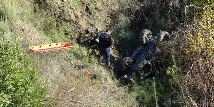 ATV, 15 metreden uçtu: 1 ölü