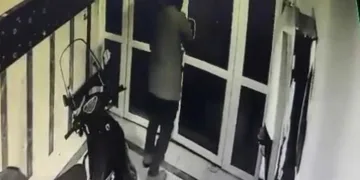 Acemi hırsız güvenlik kameralarına yakalandı
