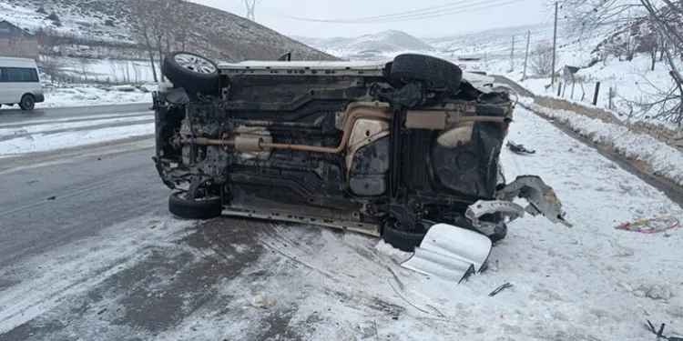 Bingöl’de kaza: 1 yaralı