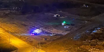 Boş arazide kopmuş ayak bulundu