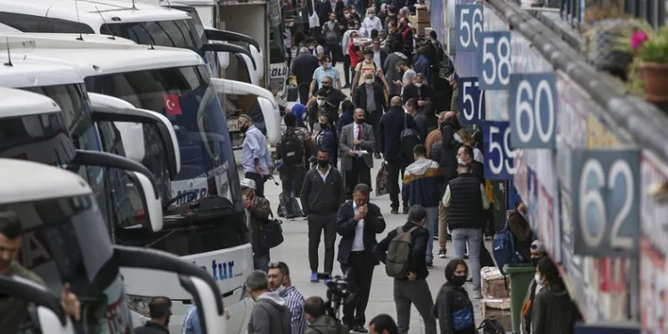 15 Temmuz Demokrasi Otogarı’nda yarıyıl tatili yoğunluğu