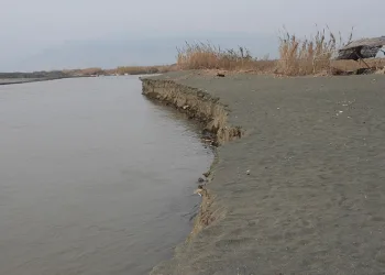 Hatay sahilinde kıyı erozyonu oluştu