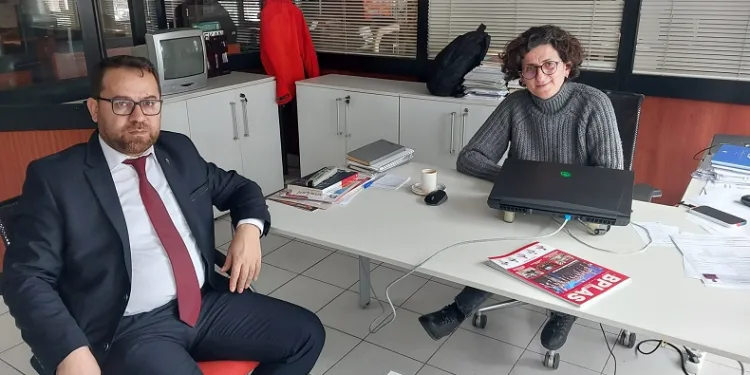 DAĞDER’den Line TV’ye ziyaret