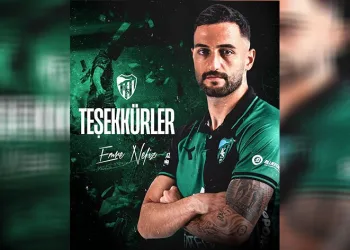 Kocaelispor, Emre Nefiz’in sözleşmesini karşılıklı olarak feshetti