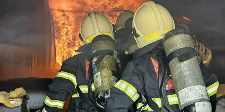 Aralık ayında Bursa itfaiyesi bin 272 olaya müdahale etti
