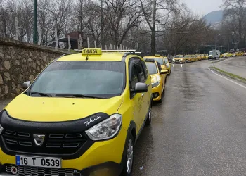 Bursa’da taksi ücretlerine zam