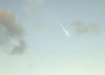 Japonya’da gök taşı görüldü