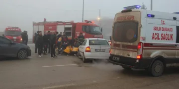 Çan’da trafik kazası: 1 yaralı