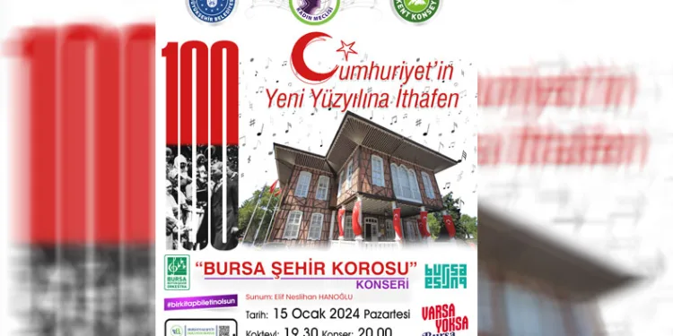 Sahne yeniden Bursa Şehir Korosu’nun