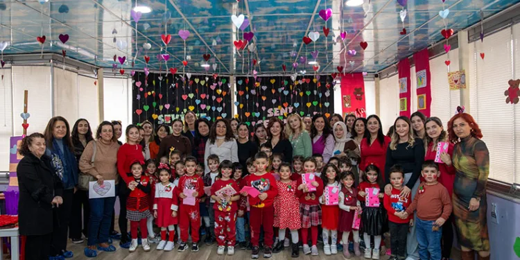 ‘Dünya Sevgi Günü’nde anne ve çocukları eğlendi